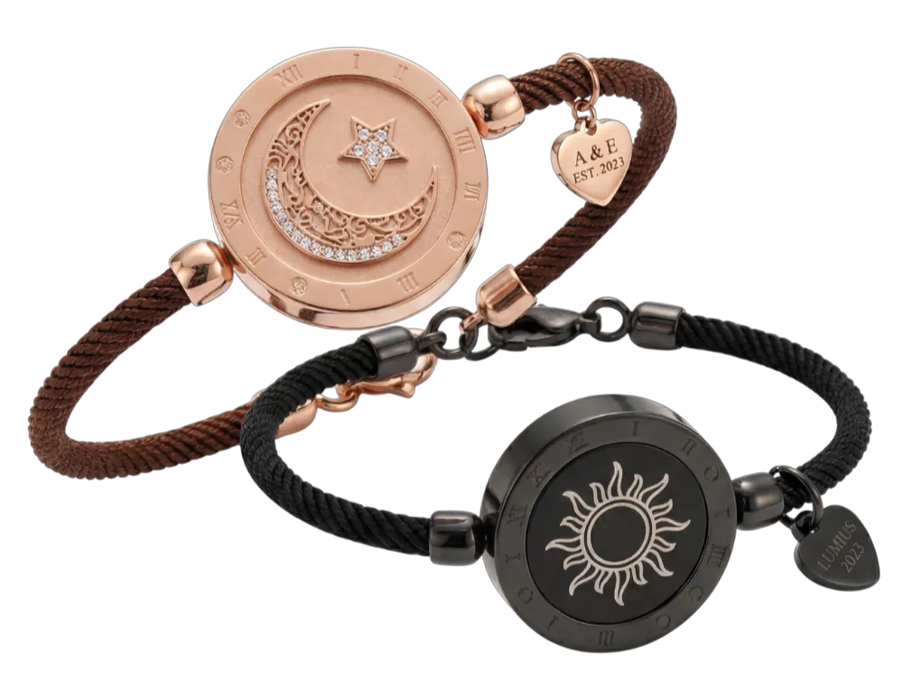 Par de Pulseiras Lumius Interativas